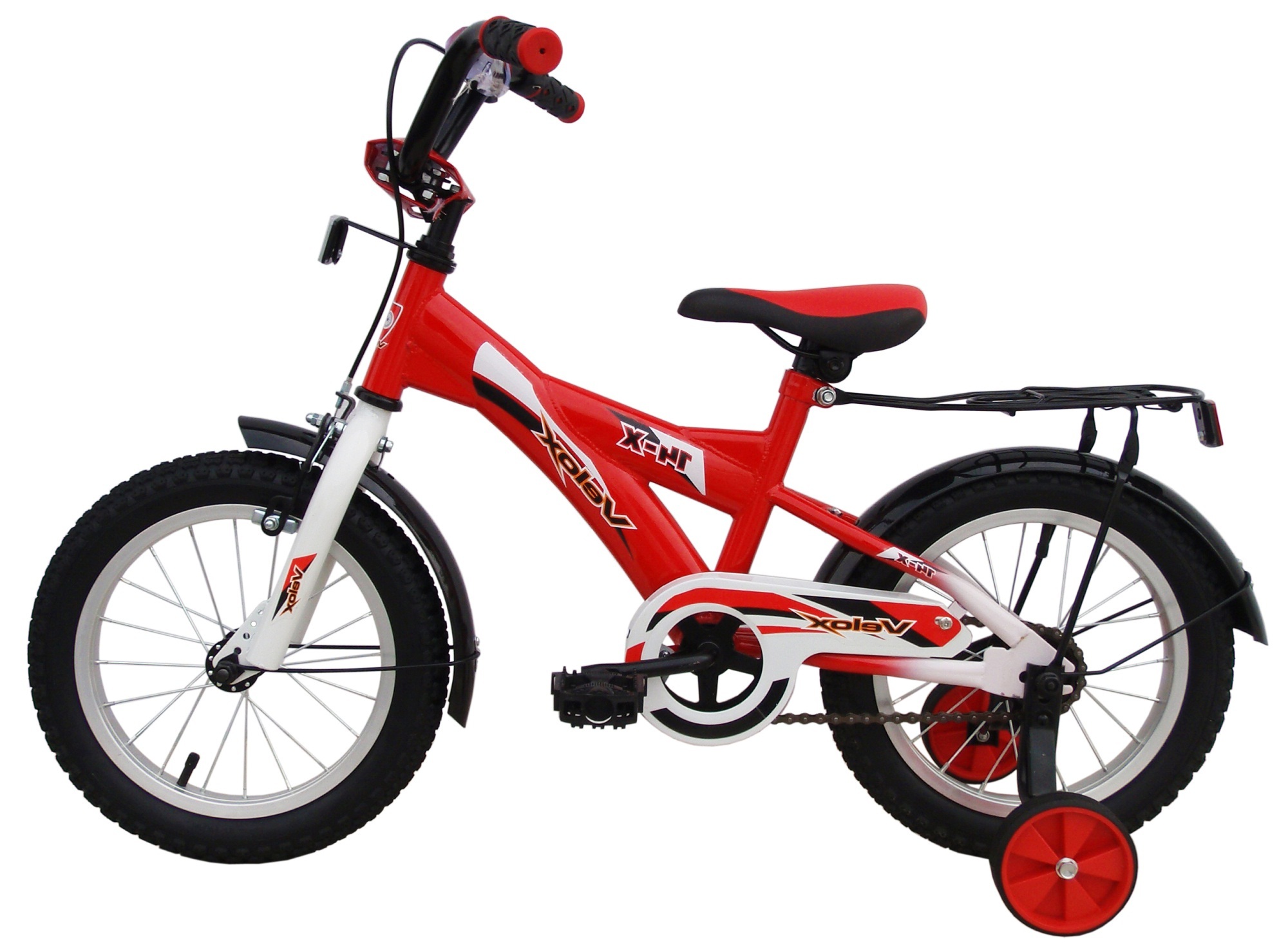 Двухколесный велосипед Velox 1411 красный